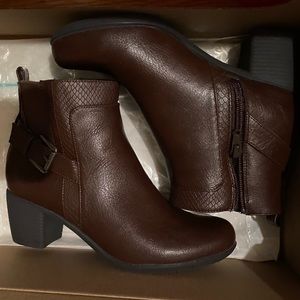 booties with heels brand new size 6